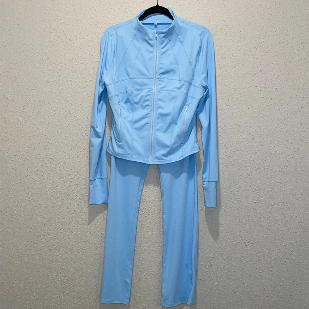 Light Blue Women's Jumpsuit-NWOT - Picture 1 of 3